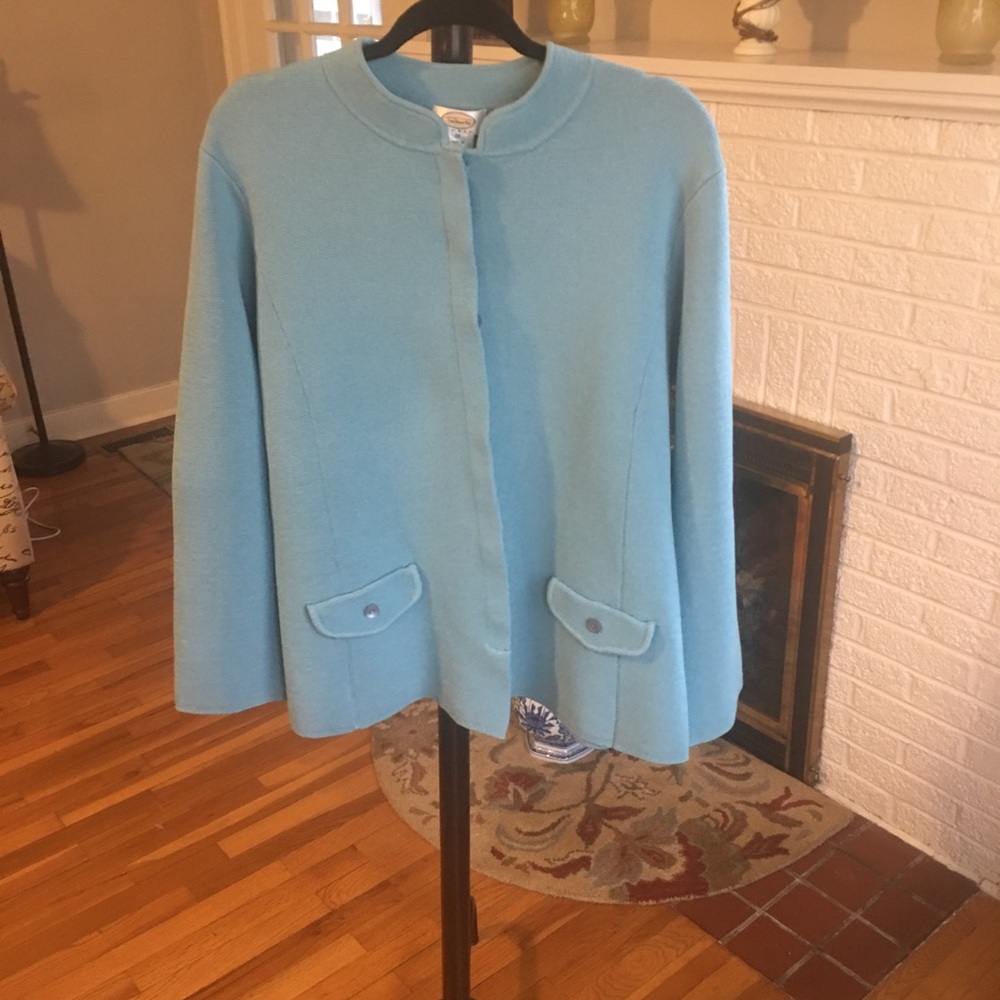 Talbots Woman Aberdeen Knit Blazer